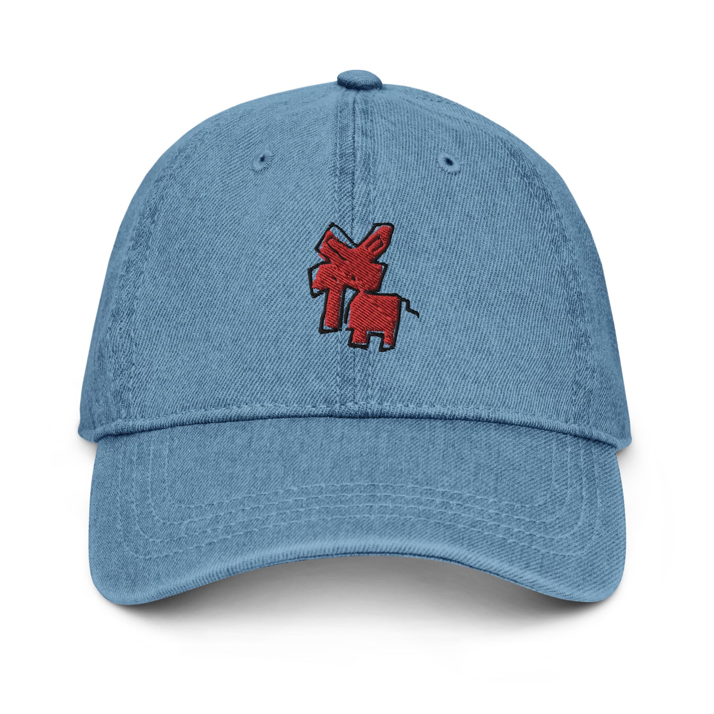 Denim Hat - Red Elephant CRiCHUR