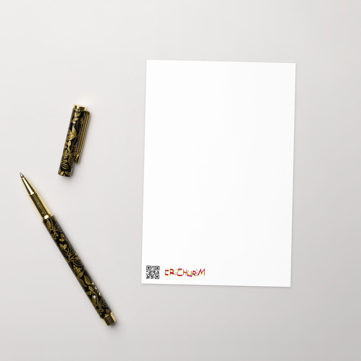 Blank Greeting Card - I Think You're Pretty Great