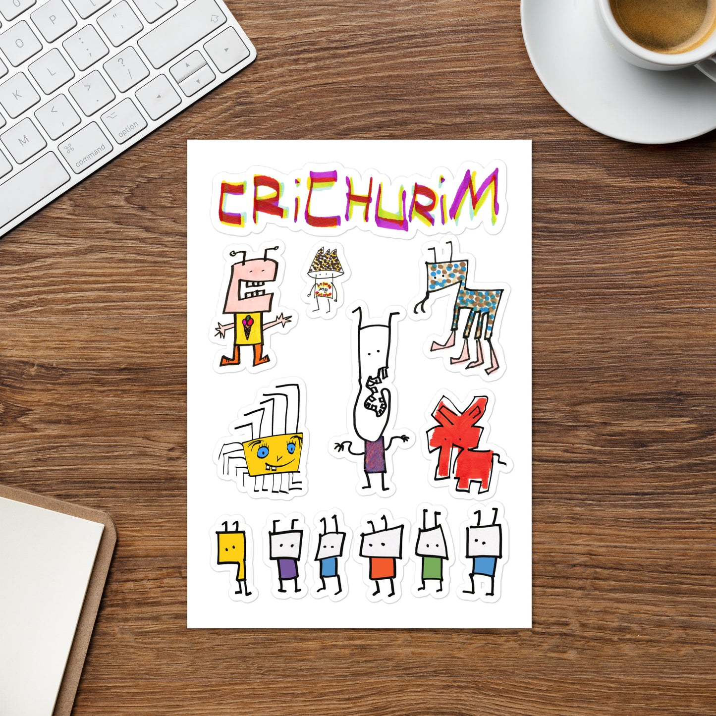 Sticker sheet - CRiCHURiM Party