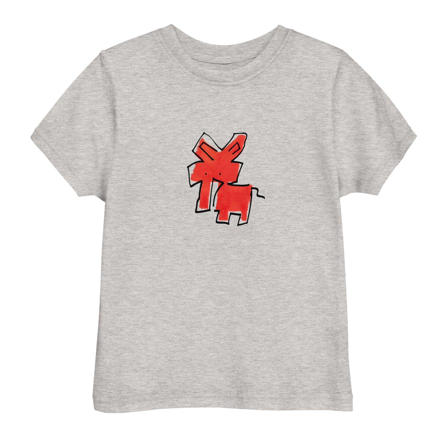 Toddler jersey t-shirt - Red Elephant CRiCHUR