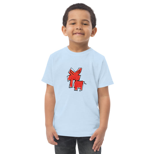 Toddler jersey t-shirt - Red Elephant CRiCHUR