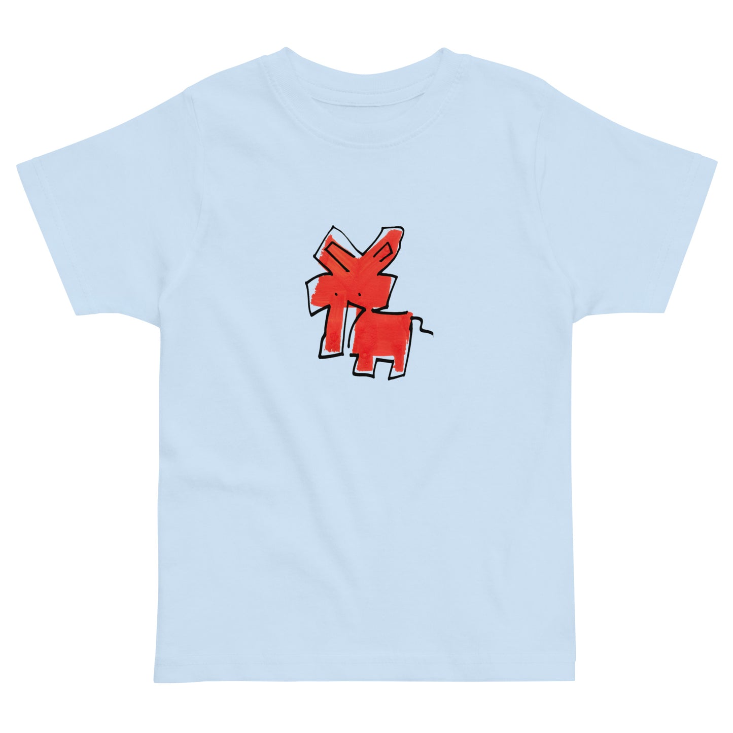 Toddler jersey t-shirt - Red Elephant CRiCHUR