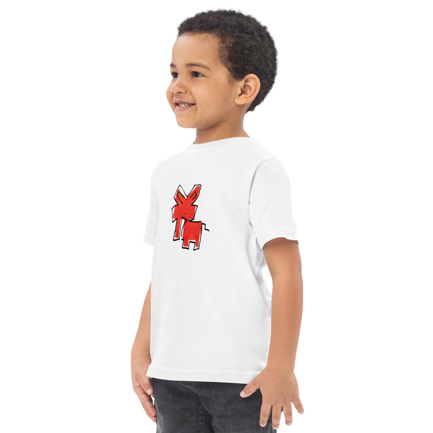 Toddler jersey t-shirt - Red Elephant CRiCHUR