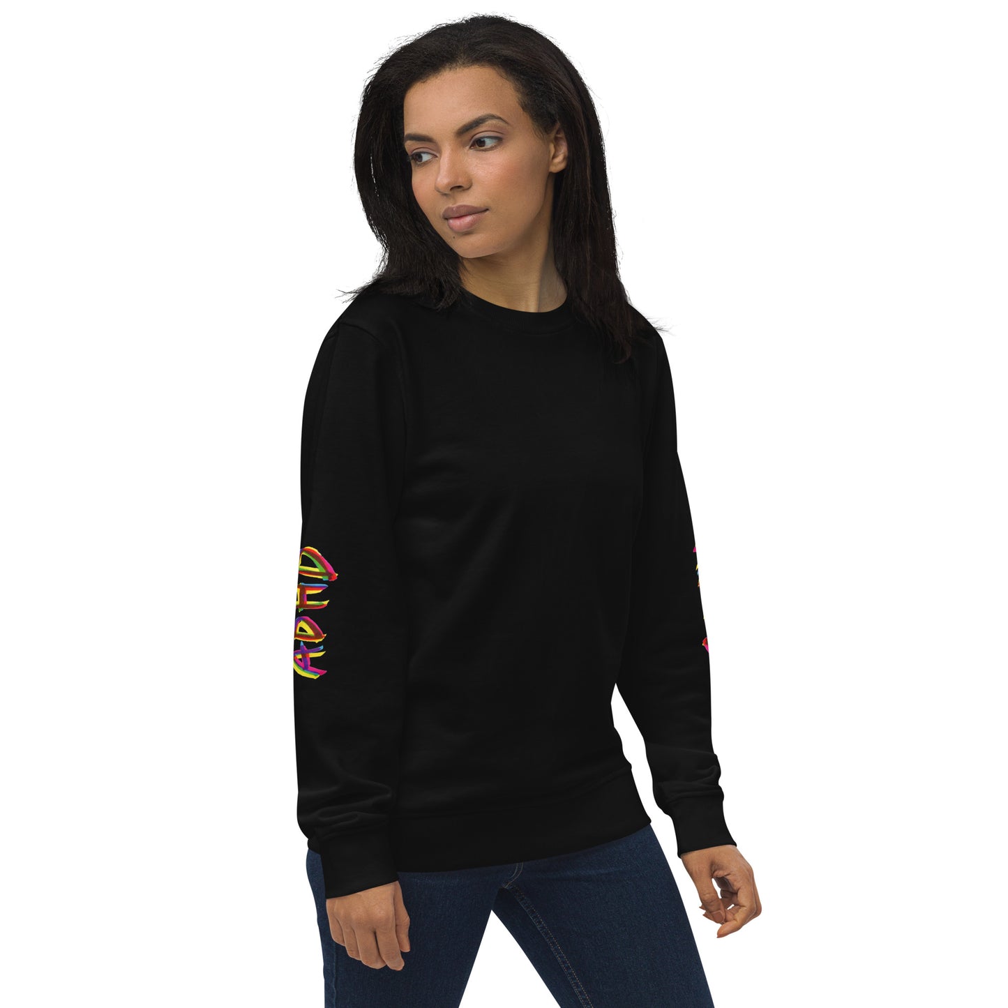 Unisex organic sweatshirt - ADHD Sleeve