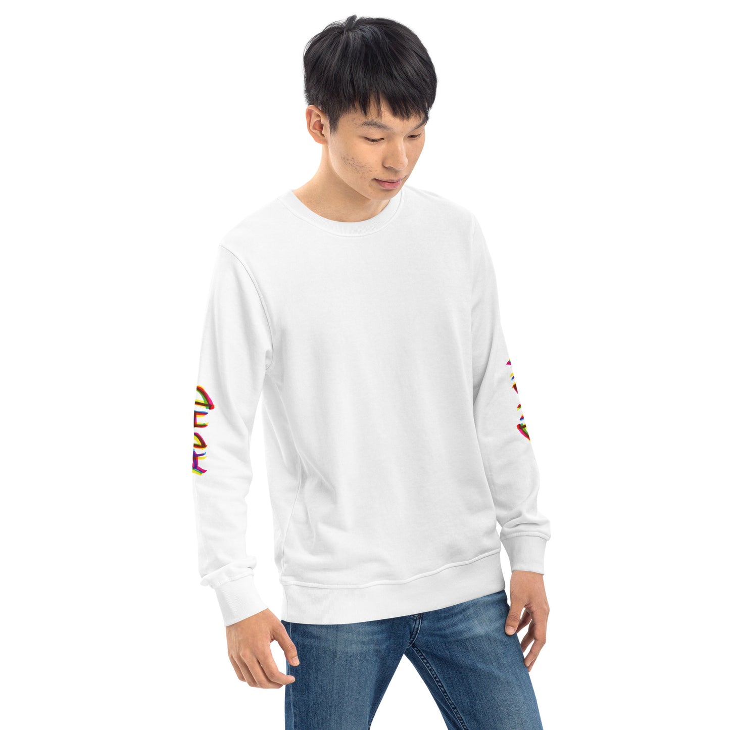 Unisex organic sweatshirt - ADHD Sleeve